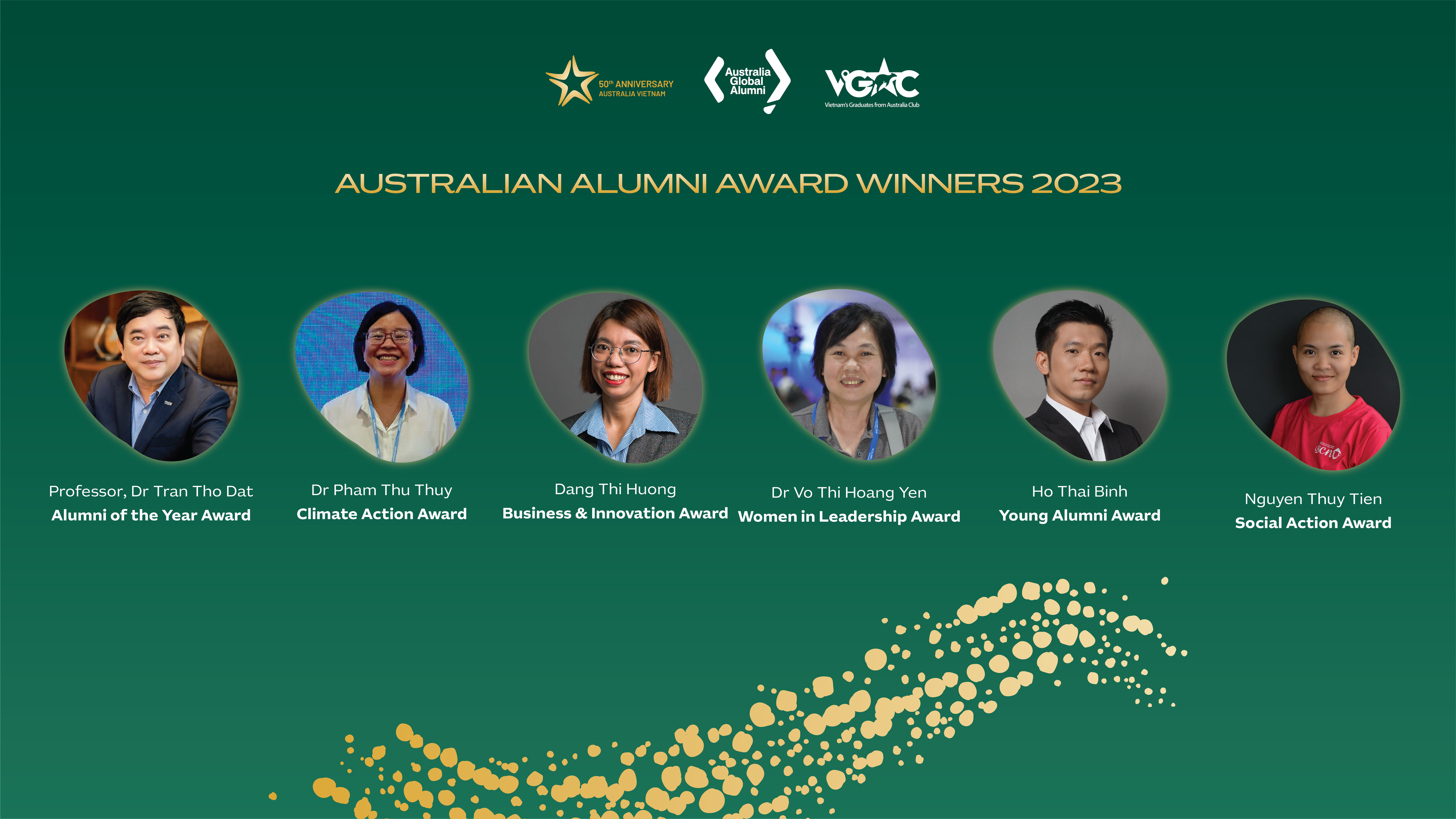 Congratulations to the six Australian Alumni Award winners from Vietnam ...